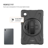 Odolné pouzdro se stojánkem FIXED Rugged Tab Case pro Samsung Galaxy Tab A11, černá