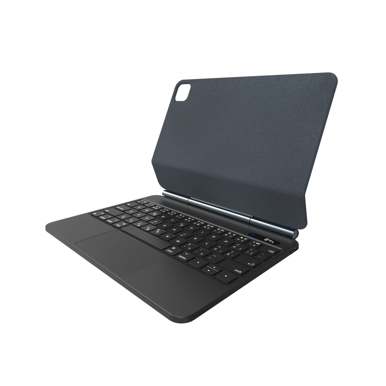 Pouzdro s bezdrátovou klávesnicí FIXED Typee pro Apple iPad Pro 11" M4 2024/M5 2025, CZ, černá