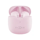 Bezdrátová TWS sluchátka FIXED Pods, růžová