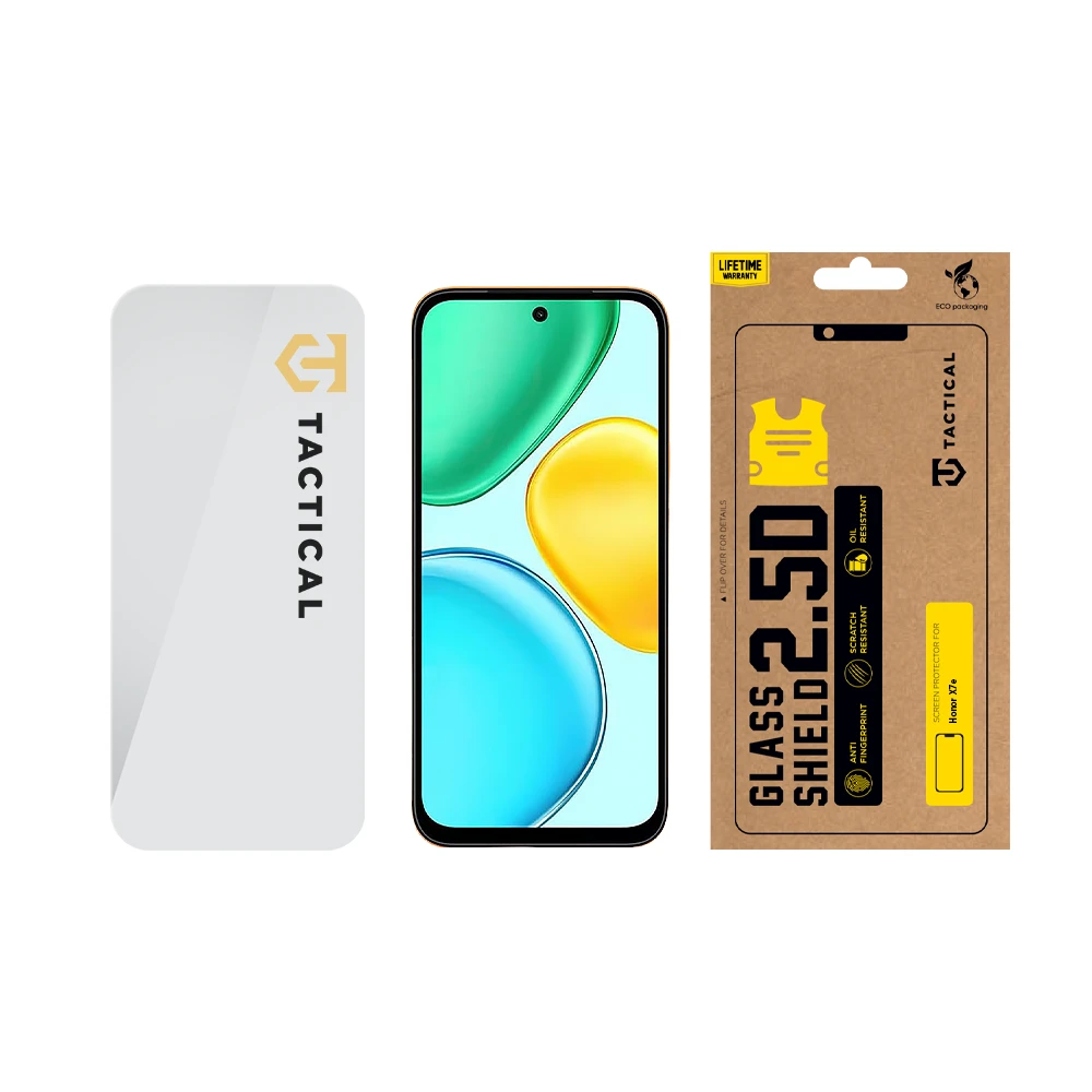 Tactical Glass Shield 2.5D sklo pro Honor X7e Clear