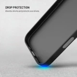 Zadní pogumovaný kryt FIXED Story pro Xiaomi Redmi Note 17 4G, černá