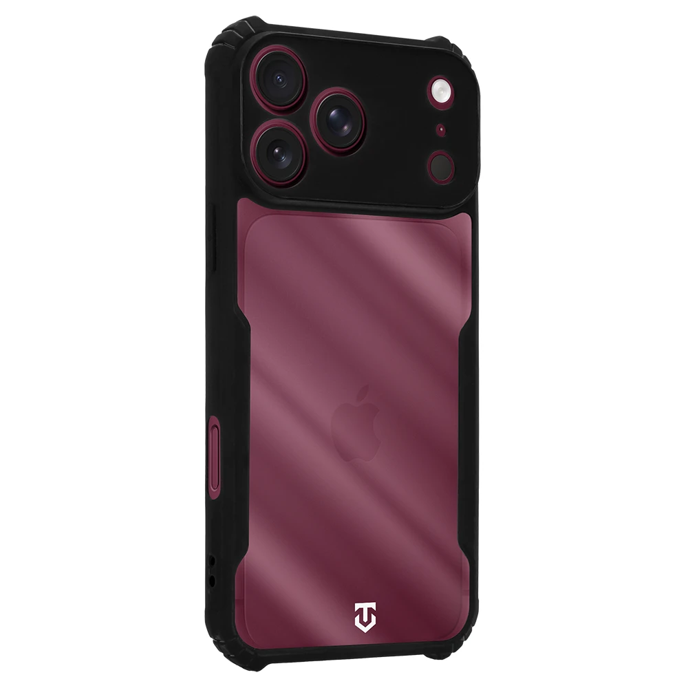 Tactical Quantum Stealth Kryt pro Apple iPhone 18 Pro Max/17 Pro Max Clear/Black