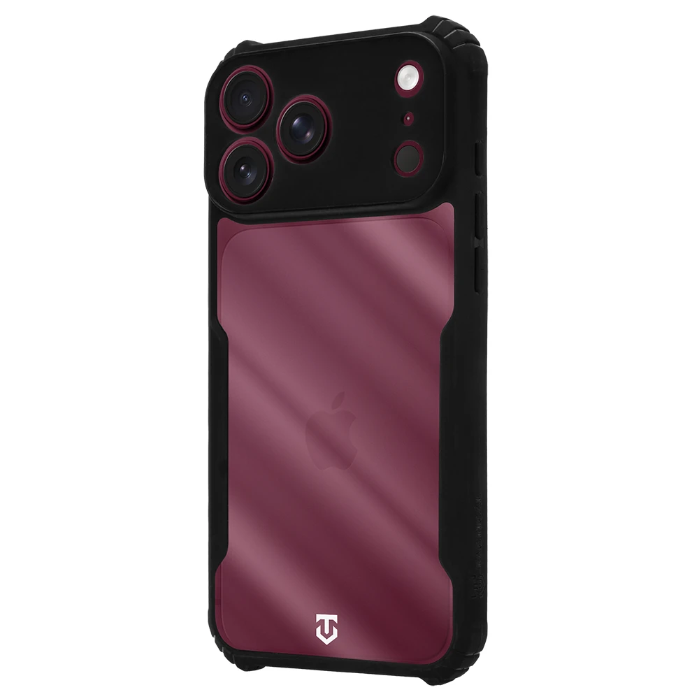 Tactical Quantum Stealth Kryt pro Apple iPhone 18 Pro Max/17 Pro Max Clear/Black