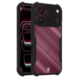 Tactical Quantum Stealth Kryt pro Apple iPhone 18 Pro/17 Pro Clear/Black