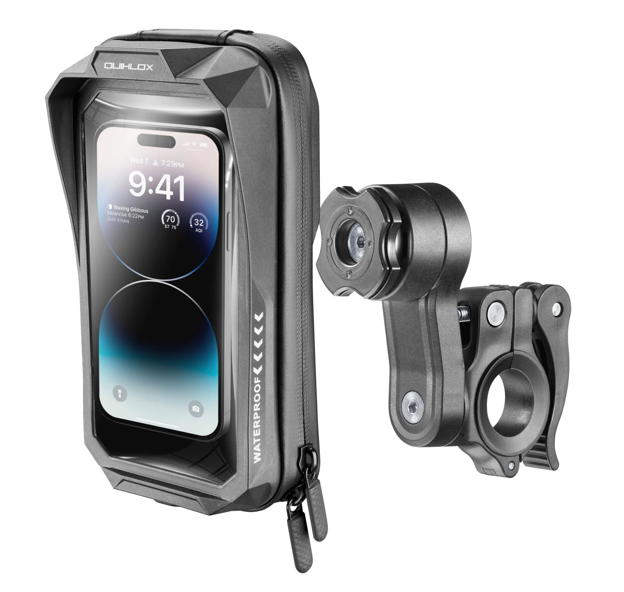 Interphone Quiklox Pro – Univerzální voděodolné pouzdro na mobil do 7"