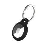 Silikonové pouzdro FIXED Silky pro Apple AirTag 4ks, 2x černé + 2x bílá