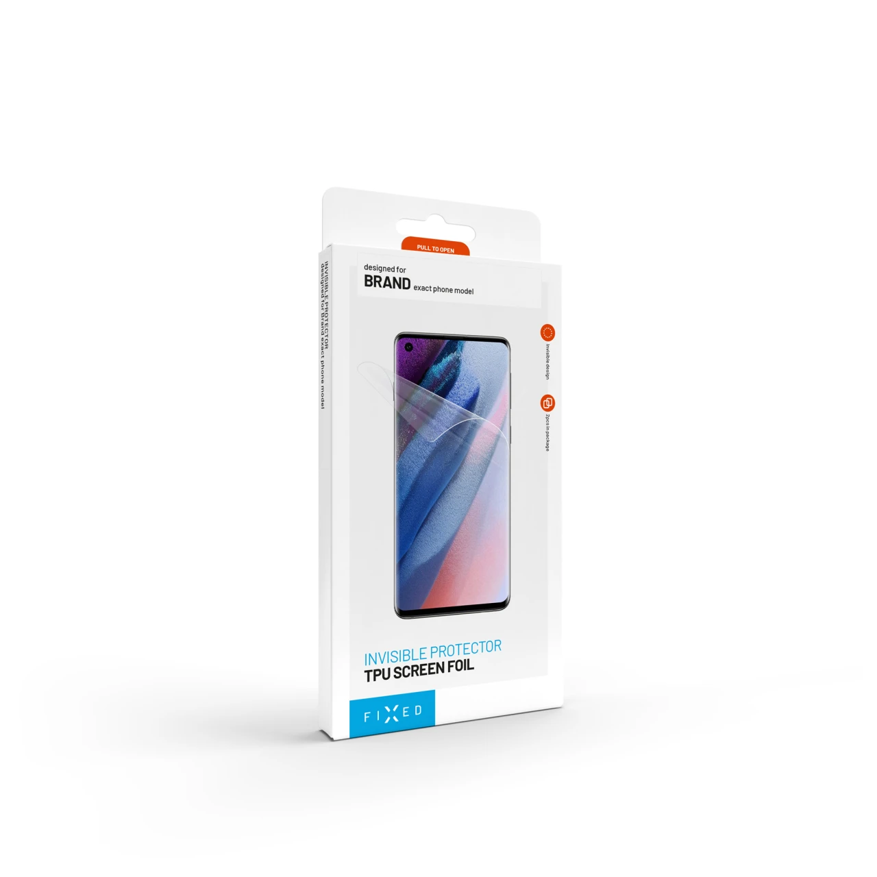TPU folie na displej FIXED Invisible Protector pro Xiaomi Redmi Note 15 Pro 4G, 2ks v balení