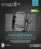 Interphone Crab Quiklox – Univerzální držák telefonu