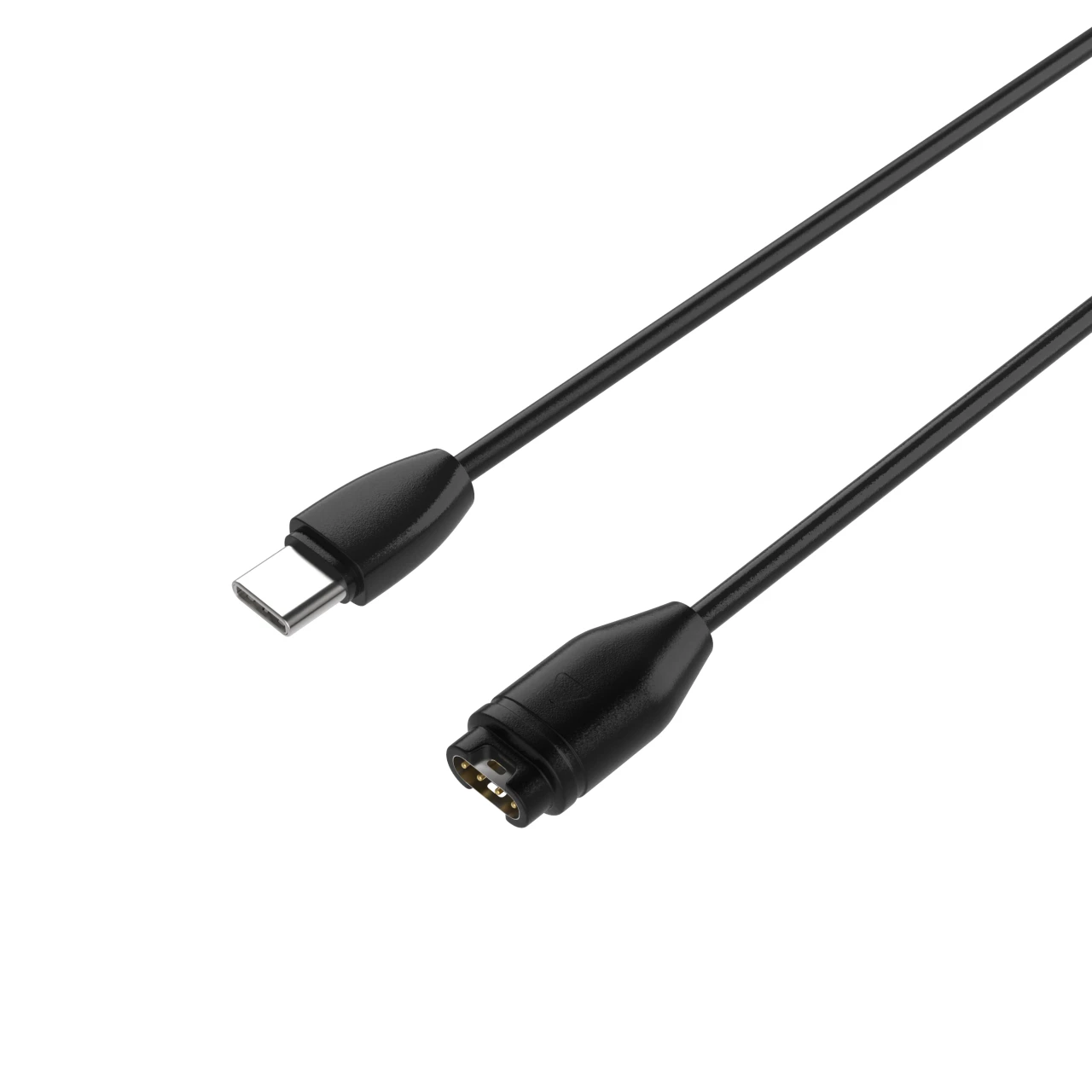 Nabíjecí USB-C kabel FIXED pro smartwatch Garmin Forerunner/Fenix/Venu/Vívoactive/Instinct, 2m, černá