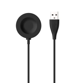 Nabíjecí USB-A kabel FIXED pro Huawei Watch GT 2 Pro/3/3 Pro/4/4 Pro/5/5 Pro/6/6 Pro, černá