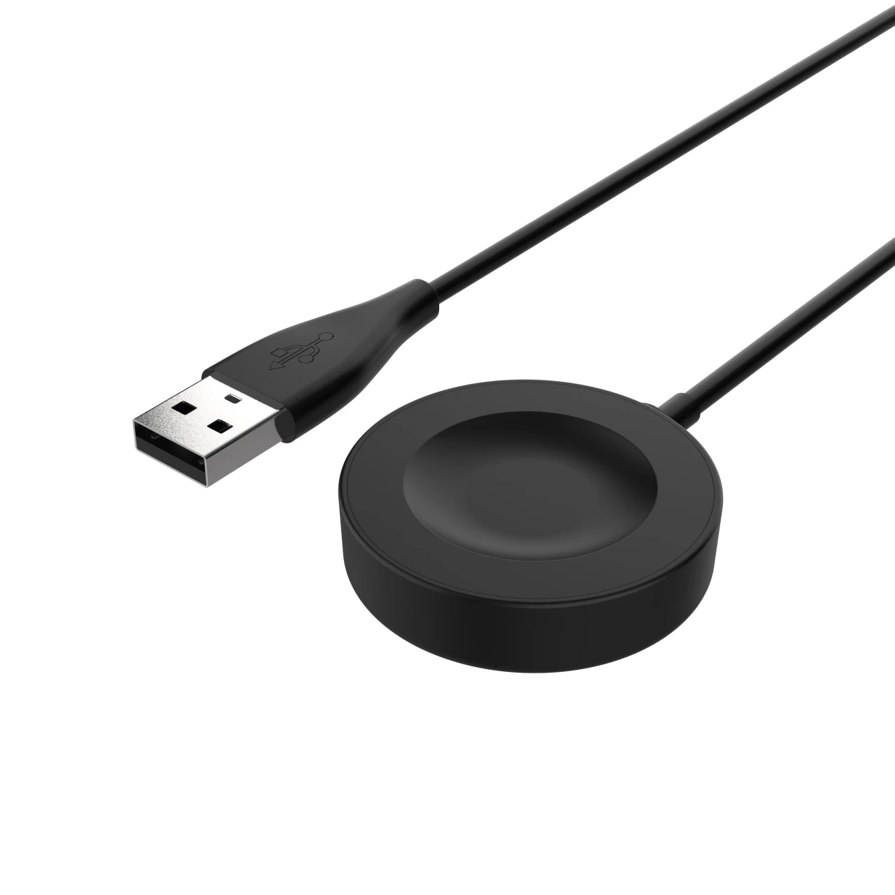 Nabíjecí USB-A kabel FIXED pro Huawei Watch GT 2 Pro/3/3 Pro/4/4 Pro/5/5 Pro/6/6 Pro, černá