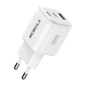Nabíjecí adaptér MOBIOLA 100W (2× USB-C+USB-A)