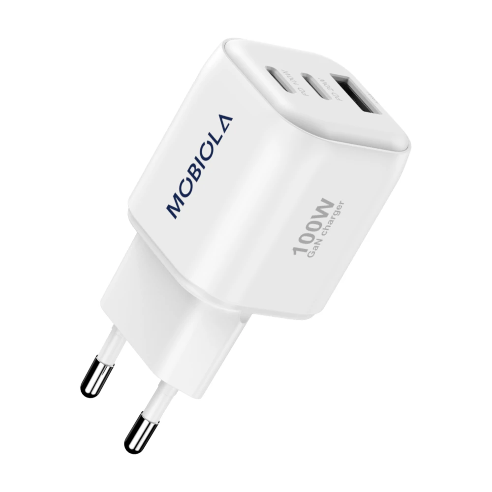 Nabíjecí adaptér MOBIOLA 100W (2× USB-C+USB-A)