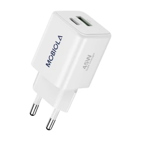 Nabíjecí adaptér MOBIOLA 45W (USB-C+USB-A)