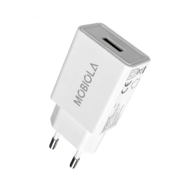 Nabíjecí adaptér MOBIOLA 5W USB-A, bílá