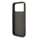 Zadní kryt Guess PU 4G Metal Logo pro Samsung Galaxy S26 FE, hnědá