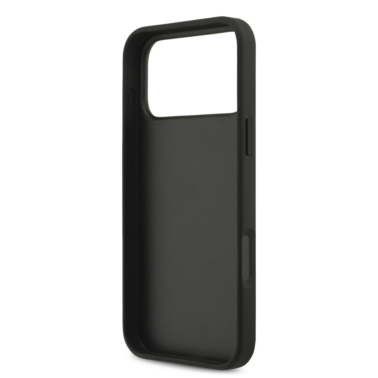 Zadní kryt Guess PU 4G Metal Logo pro Samsung Galaxy S26 FE, černá