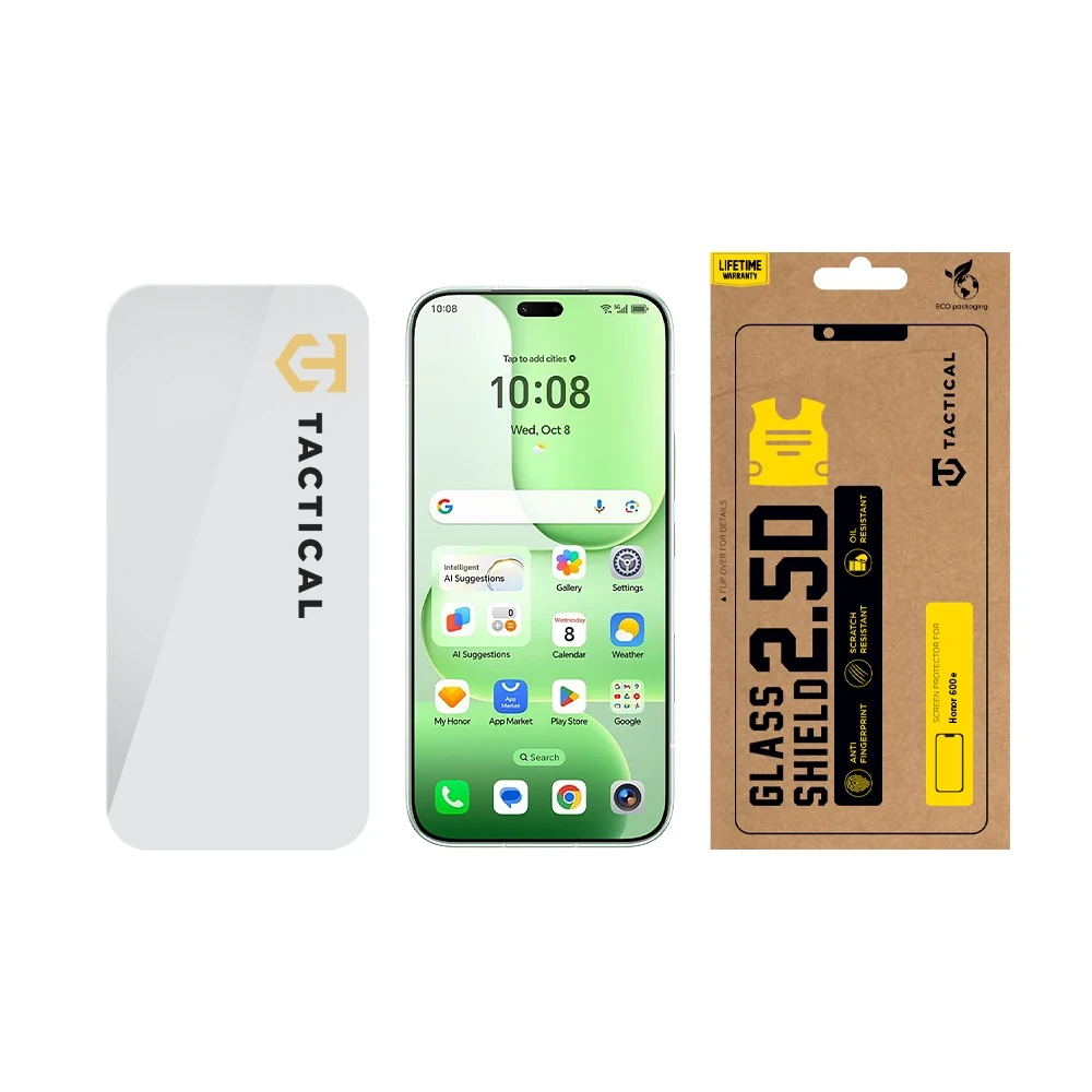 Tvrzené sklo Tactical Glass Shield 2.5D pro Samsung Galaxy Z Fold8 Clear (Vnější), transparentní
