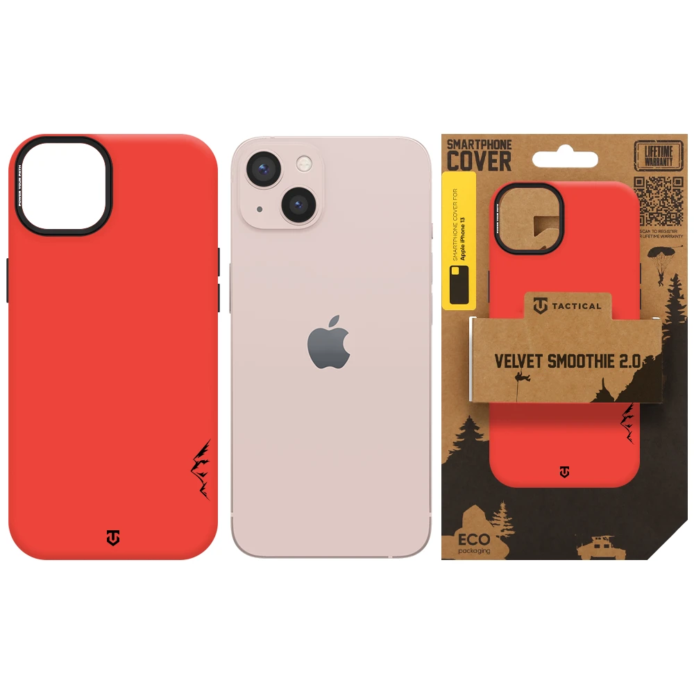 Tactical MagForce Velvet Smoothie 2.0 Kryt pro Apple iPhone 13 Chilli