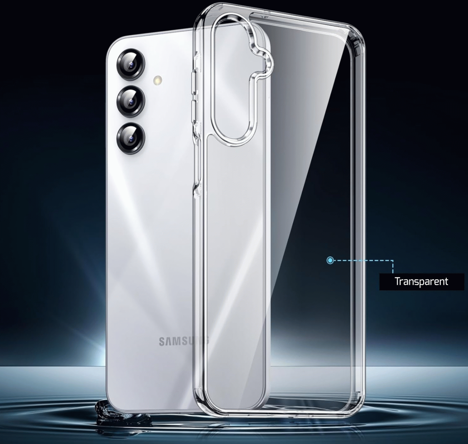 SILIKONOVÉ POUZDRO SWISSTEN CLEAR JELLY PRO XIAOMI REDMI 17C 5G, TRANSPARENTNÍ