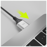 Kabel Allity AUC-01 USB/USB-C 1m 60W, černá