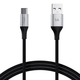 Kabel Allity AUC-01 USB/USB-C 1m 60W, černá