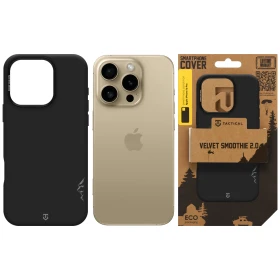 Zadní kryt Tactical MagForce Velvet Smoothie 2.0 pro Apple iPhone 16 Pro, asphalt