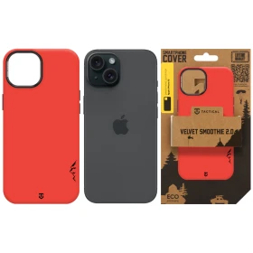 Zadní kryt Tactical MagForce Velvet Smoothie 2.0 pro Apple iPhone 15, chilli