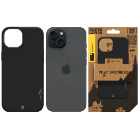 Zadní kryt Tactical MagForce Velvet Smoothie 2.0 pro Apple iPhone 15, asphalt