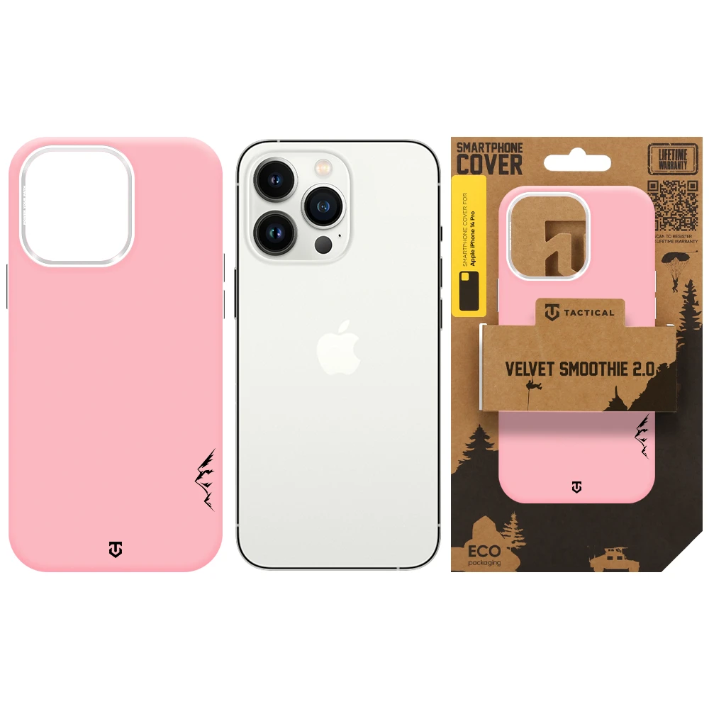 Tactical MagForce Velvet Smoothie 2.0 Kryt pro Apple iPhone 14 Pink Panther
