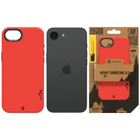 Zadní kryt Tactical MagForce Velvet Smoothie 2.0 pro Apple iPhone 16e/17e, chilli