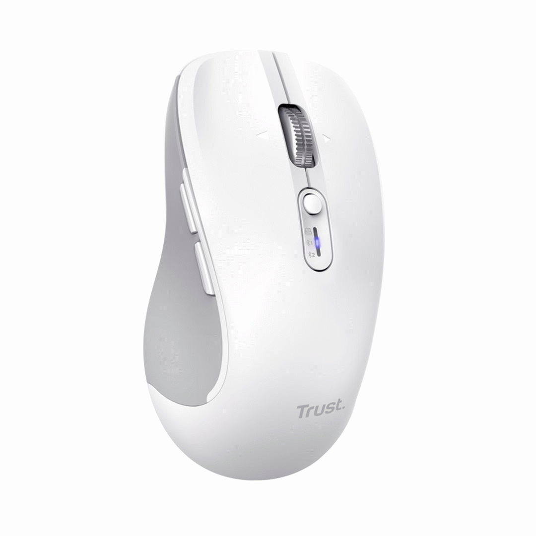 TRSUT FERRO MULTI-WIRELESS MOUSE WHT