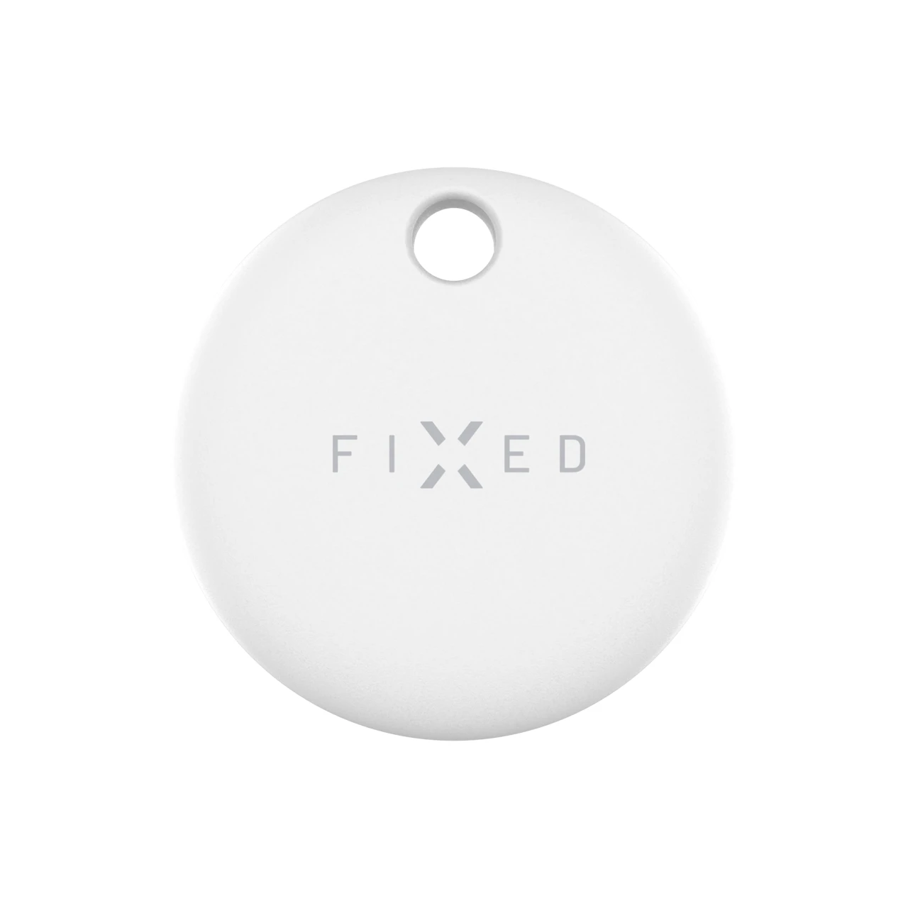 Smart tracker FIXED Tag Dual s podporou Find My a Find Hub, bílá