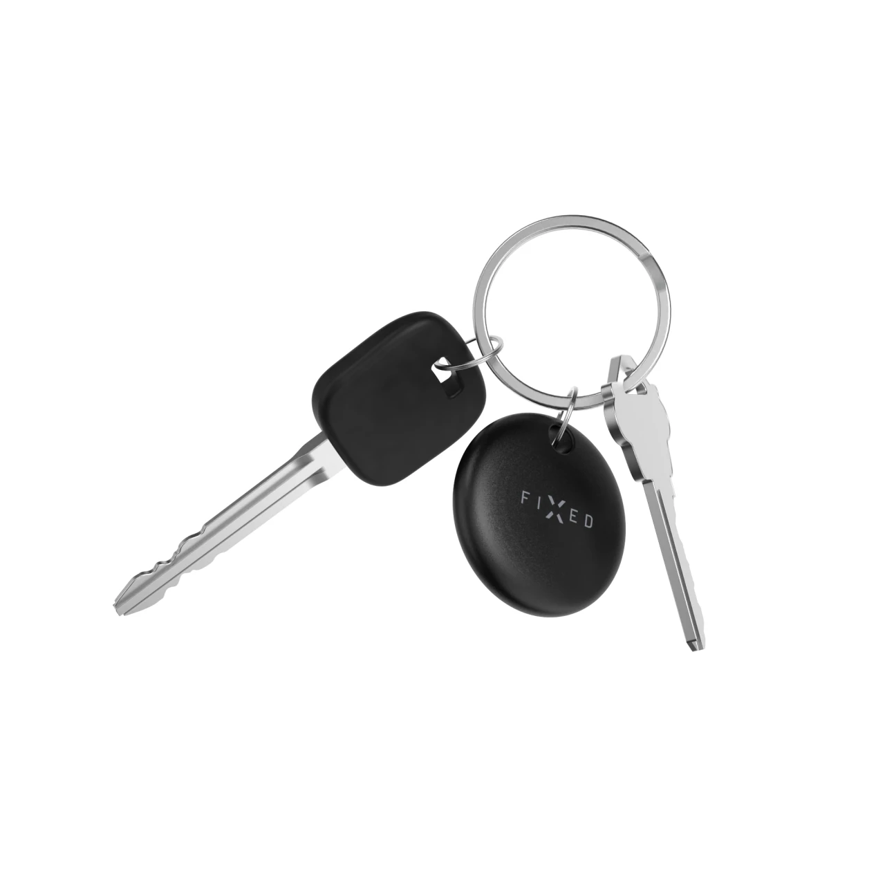 Smart tracker FIXED Tag Dual s podporou Find My a Find Hub, černá
