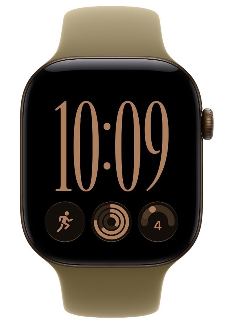 Watch Acc/46/Olive Sport Band - M/L