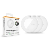 Sada 3ks přívešků Aligator MiTag Duo - lokátor pro Apple a Android, bílá