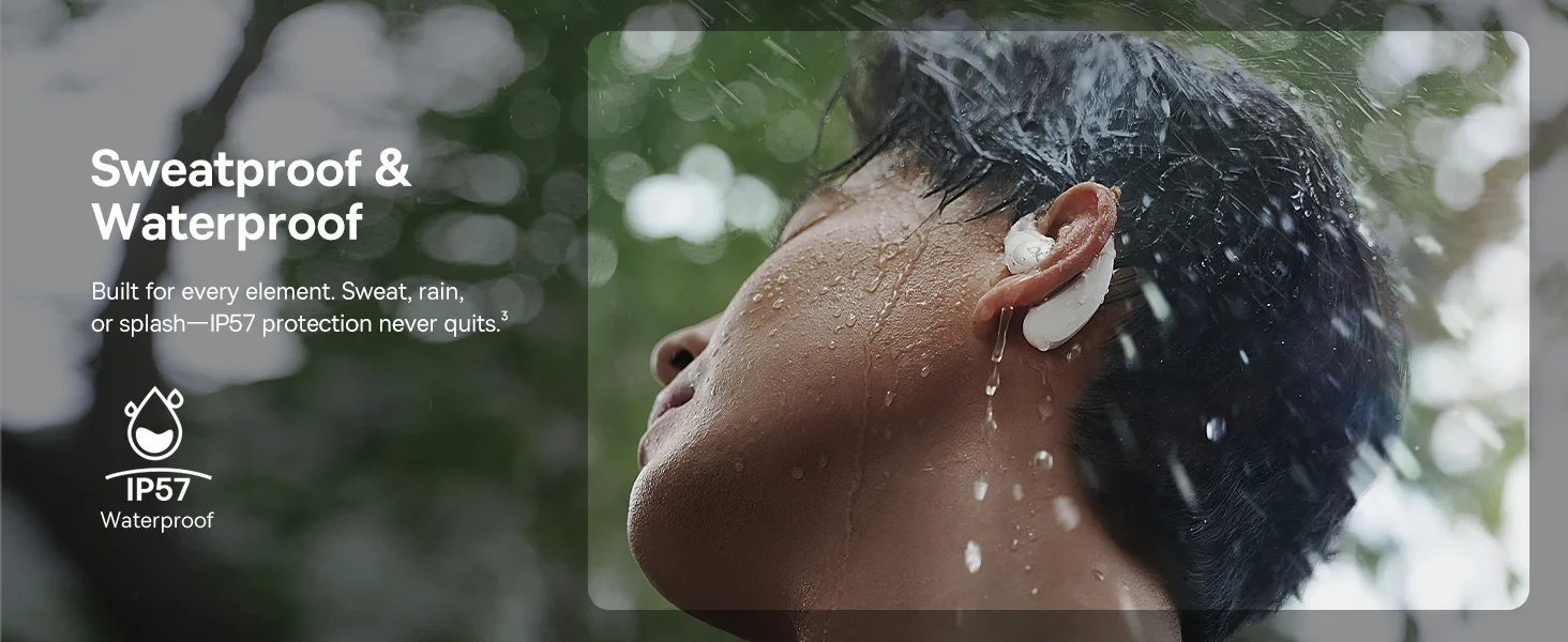 Bluetooth sluchátka Baseus Eli Sport 2 Open-Ear, černá