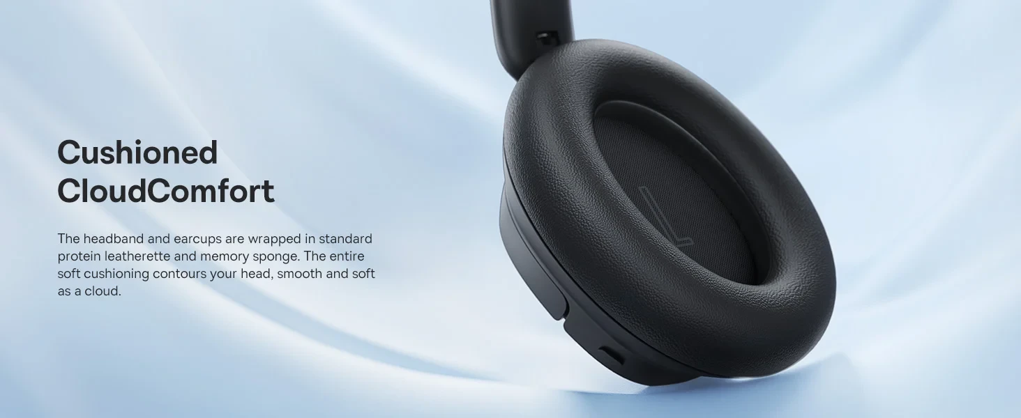 Bluetooth sluchátka Baseus Bass BH1 NC, bílá