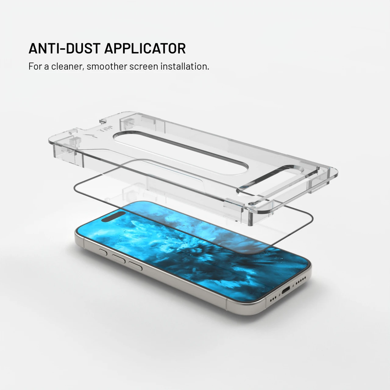 Tvrzené sklo FIXED Full-Cover 2ks s anti-dust aplikátorem pro Xiaomi Redmi A7 Pro, černá