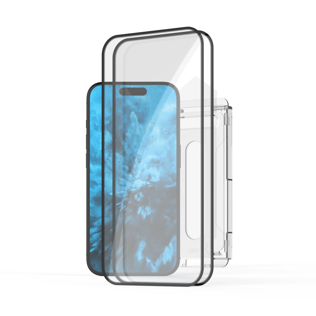 Tvrzené sklo FIXED Full-Cover 2ks s anti-dust aplikátorem pro Xiaomi 17T Pro 5G, černá