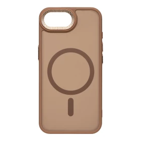 Zadní kryt OBAL:ME MagNetix Lumen pro Apple iPhone 16e / 17e, taupe