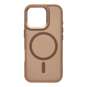 Zadní kryt OBAL:ME MagNetix Lumen pro Apple iPhone 16 Pro, taupe