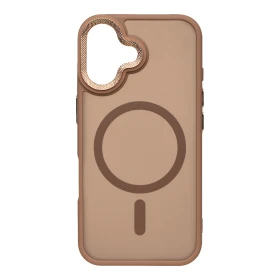 Zadní kryt OBAL:ME MagNetix Lumen pro Apple iPhone 16, taupe