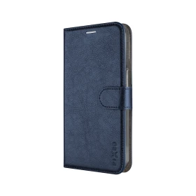 Flipové pouzdro FIXED Opus pro Samsung Galaxy A18, modrá