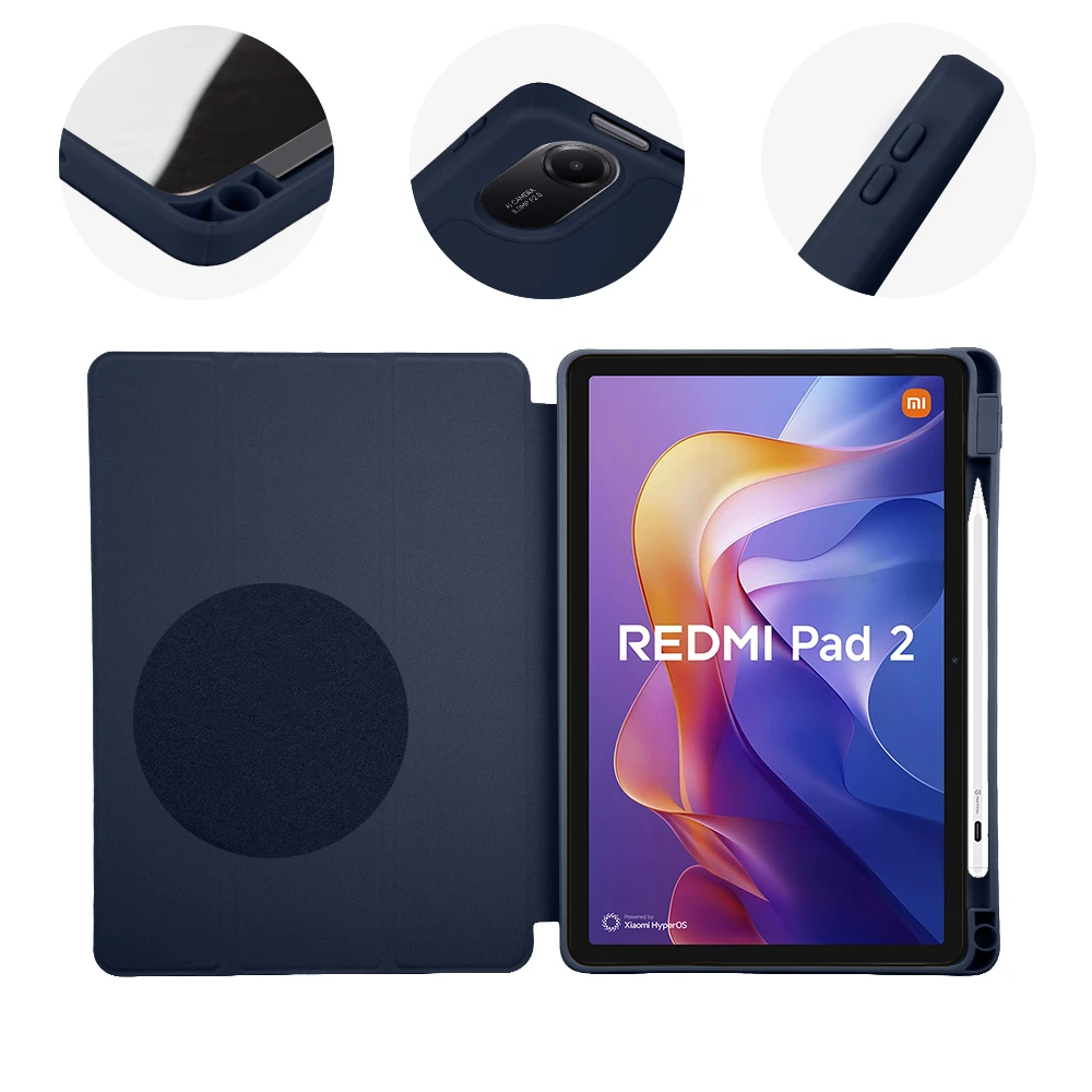 OBAL:ME SolidTab Pouzdro pro Xiaomi Redmi Pad 2 Dark Blue