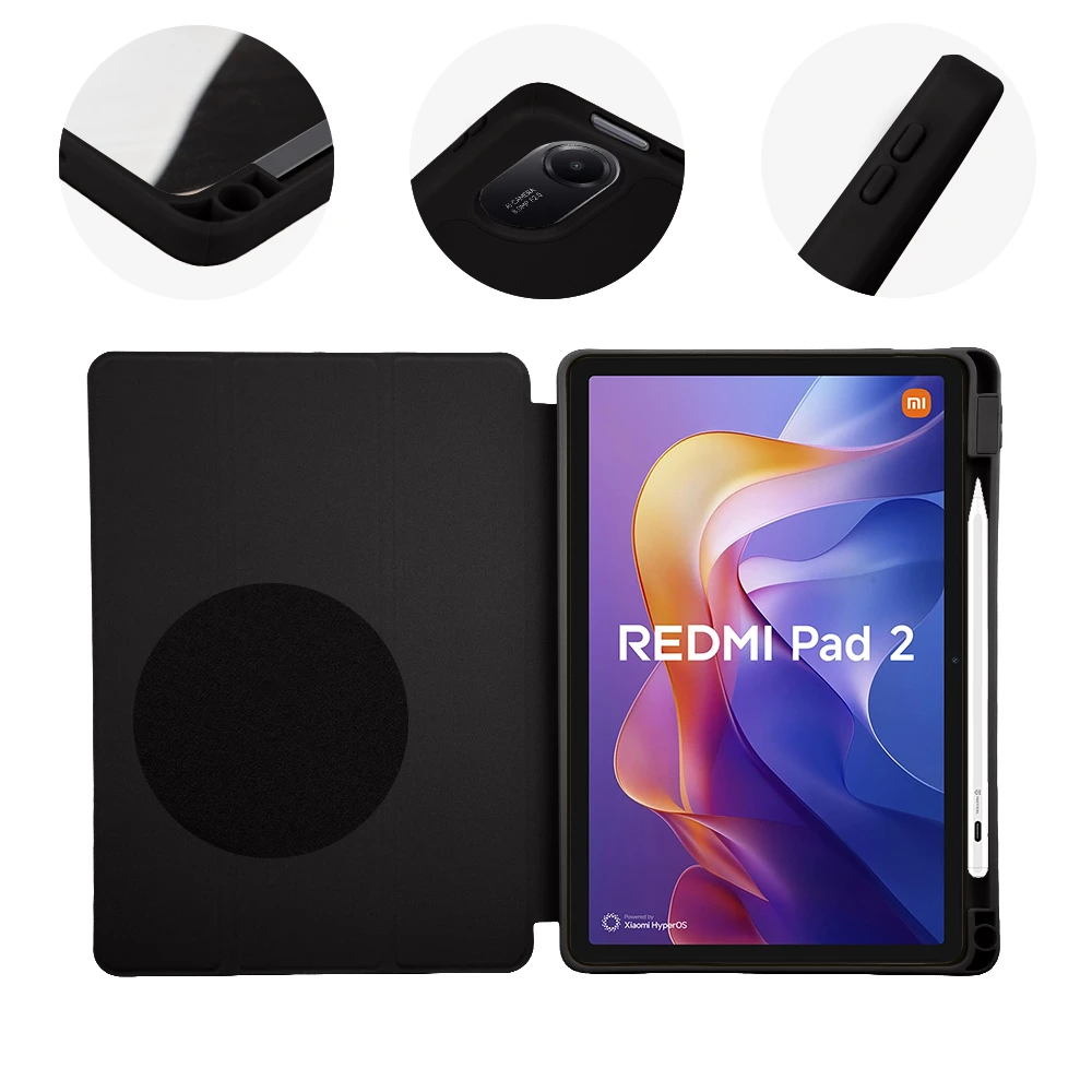 OBAL:ME SolidTab Pouzdro pro Xiaomi Redmi Pad 2 Black