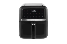 Horkovzdušná fritéza Huslog 1500W, objem 5l, černá