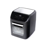 Horkovzdušná fritéza Huslog 1800W, objem 12l, černá