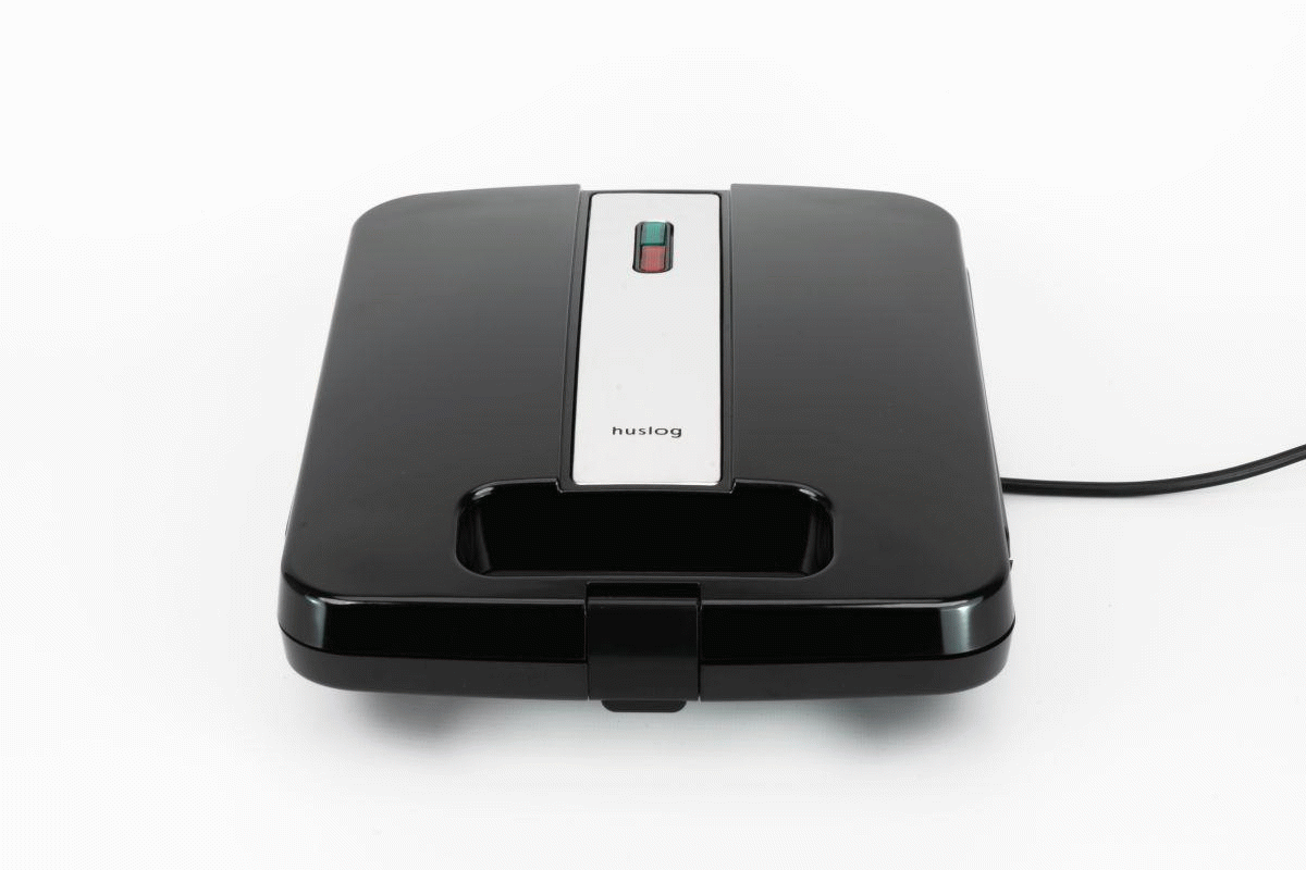 Sendvičovač Huslog Panini 1400W, černá