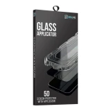 OBAL:ME 5D Tvrzené Sklo s Aplikátorem pro Apple iPhone 15/16 Black